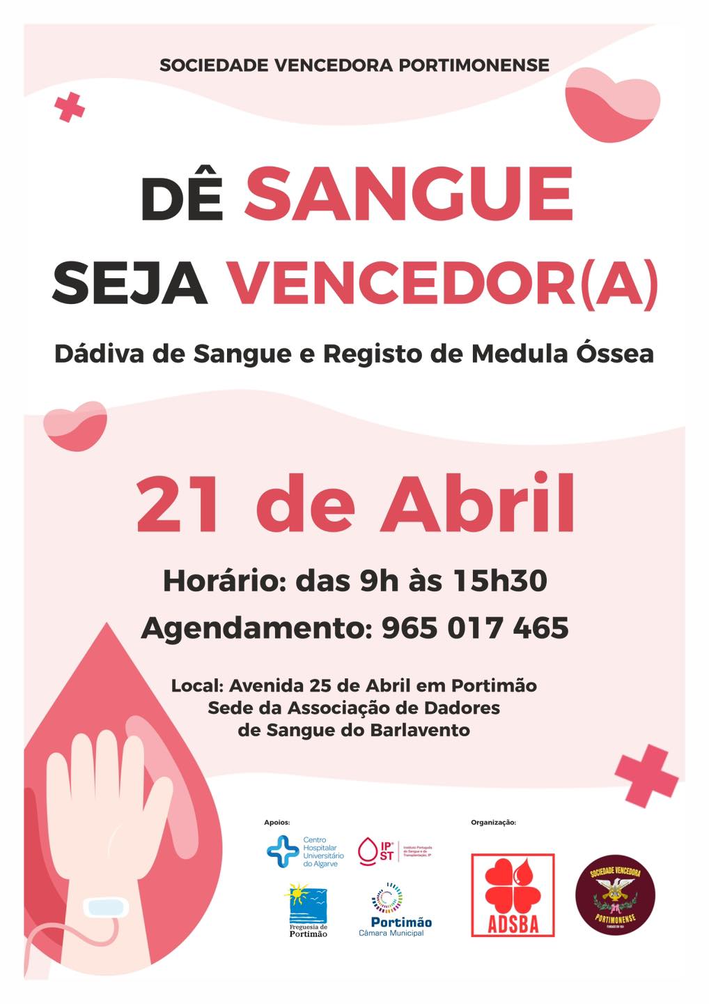 Imagem Dádiva de Sangue e Registo de Medula Óssea - 21 de Abril
