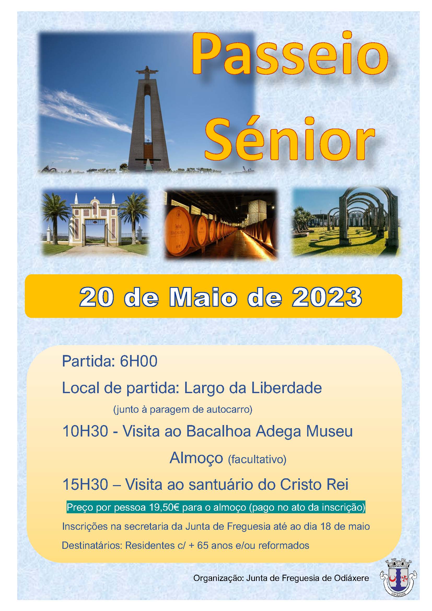 Imagem Passeio Sénior - 20 de maio de 2023