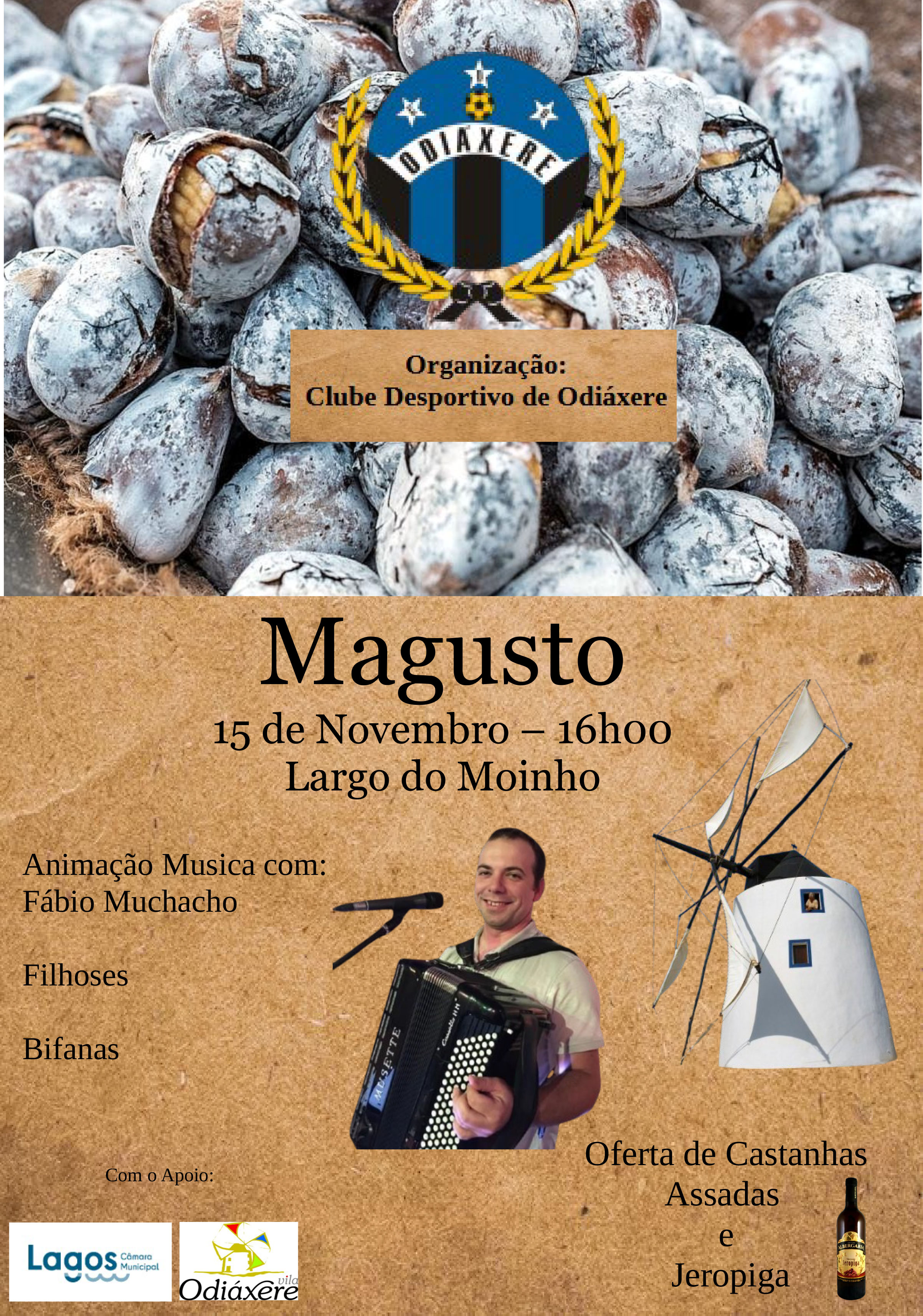 Imagem Magusto 2025 - Clube Desportivo de Odiáxere